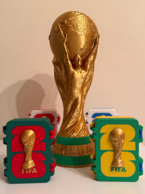 Réplica Premium da Taça do Mundo Fifa World Cup (Tamanho Real) 38,5 cm - Image 6